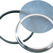 Load image into Gallery viewer, Bezel/Lens Kit for FL-Style Speedometer - 5" Diameter DragSpecialties 75403 - Main Product View
