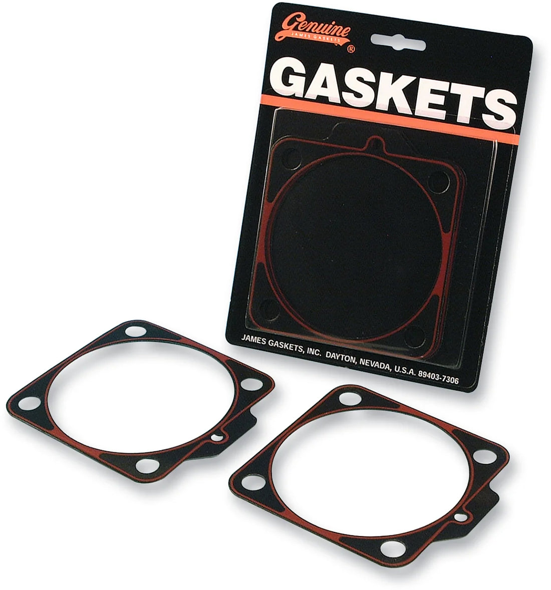 Big Bore Base Steel - Big Twin James Gasket JGI-16777-66-X - Side View