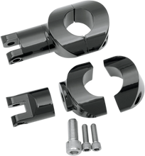 Load image into Gallery viewer, Big Buffalo Footpeg Mount - Black DragSpecialties 16200673 - Main Product View