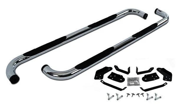 Big Country 3" Round Classic Side Bars - Back View
