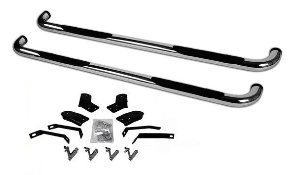 Big Country 3" Round Classic Side Bars - Side View
