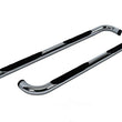 Load image into Gallery viewer, Big Country 3" Round Classic Side Bars - Complete Kit with Brackets - Stainless Steel Finish 371234 - Side View