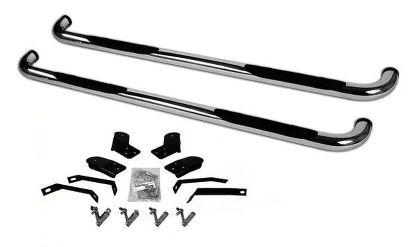 Big Country 3" Round Classic Side Bars - Side View