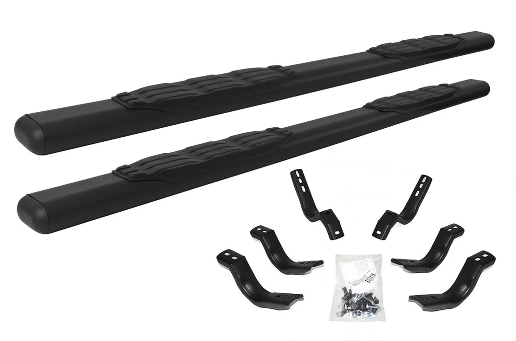 Big Country 4" Fusion Side Steps - Complete Kit with Brackets - Textured Black 104324870 - Main Product View
