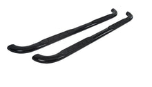 Load image into Gallery viewer, Big Country 4" Oval Classic Side Steps - Complete Kit with Brackets - Black, Semi-gloss 371769 - Main Product View
