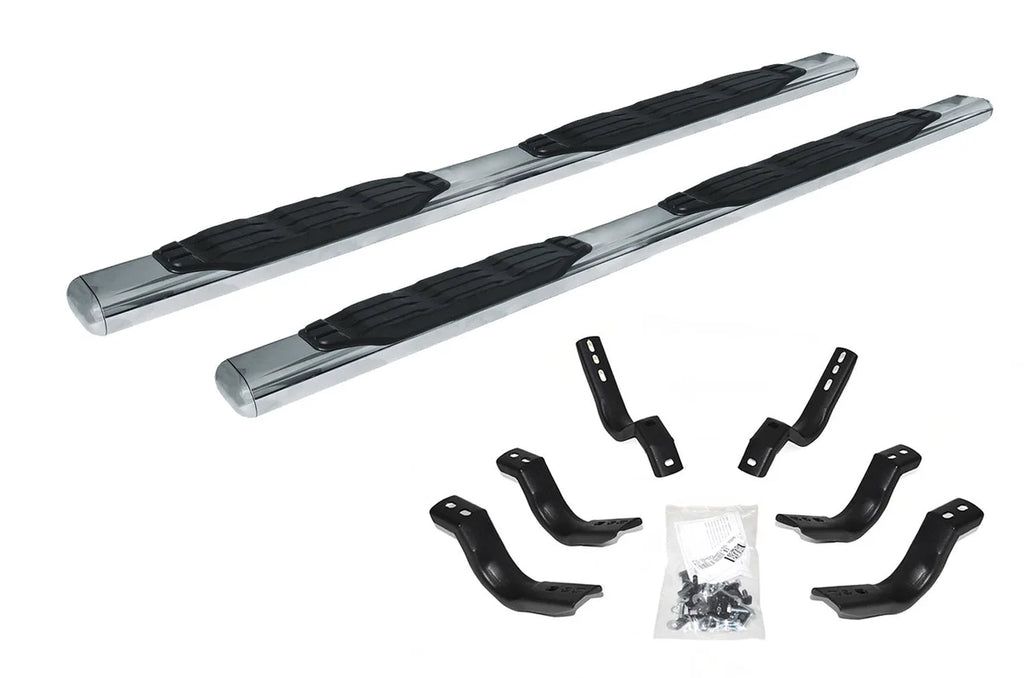 Big Country 5" Fusion Side Steps - Complete Kit with Brackets - Stainless Steel Finish 105324806 - Main Product View