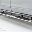 Load image into Gallery viewer, Big Country 5" Fusion Side Steps - Complete Kit with Brackets - Stainless Steel Finish 105324876 - Side View