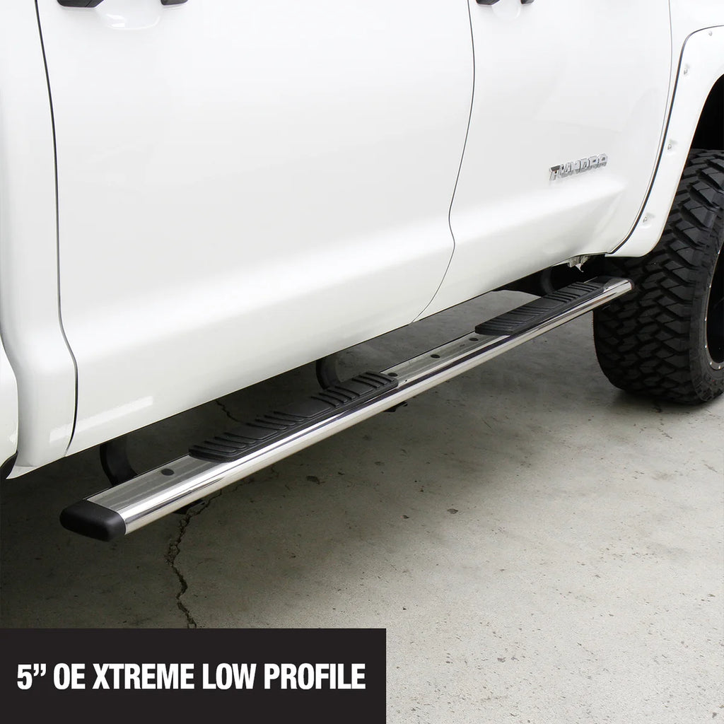Big Country 5" Widesider Low Profile Side Steps with Mounting Brackets 395368806 - Side View