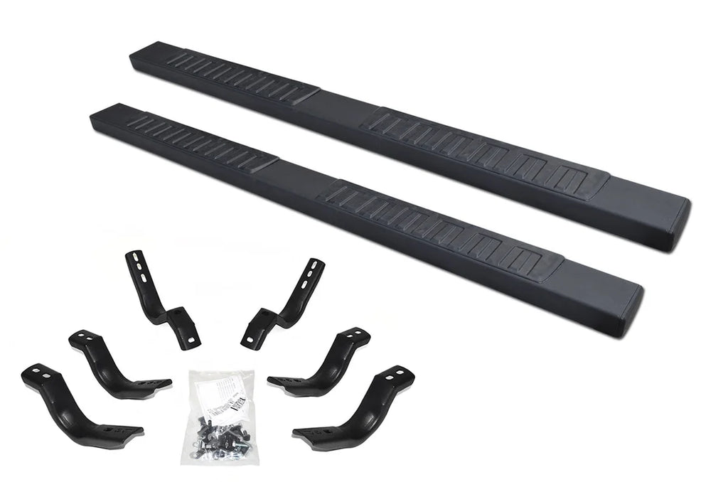 Big Country 6" Widesider II Side Steps - Complete Kit with Brackets 3962376800 - Side View