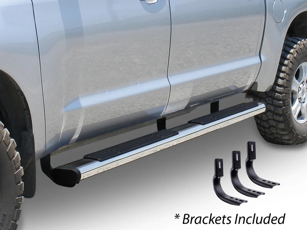 Big Country 6" Widesider Side Steps - Complete Kit with Brackets 396224806 - Side View