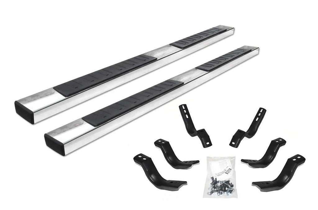 Big Country 6" Widesider Side Steps - Complete Kit with Brackets fits 2004 Ford F-150 - Detail View