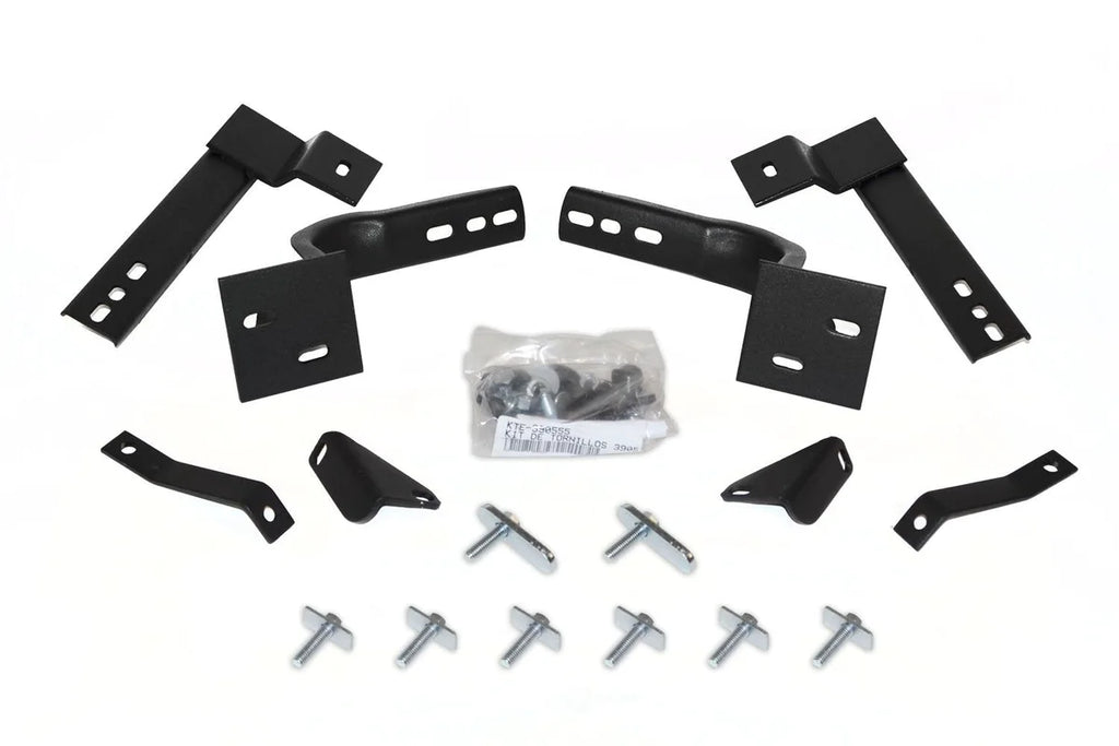 Big Country Mounting Brackets Widesider Side Steps 390555 fits 2008 Nissan Rogue - Side View