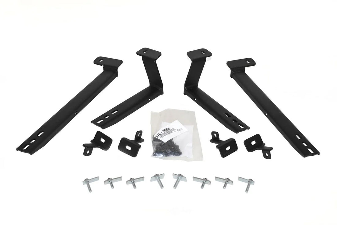 Big Country Mounting Brackets Widesider Side Steps 390895 fits 2011 Kia Sportage - Side View