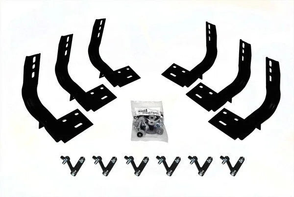 Big Country Mounting Brackets Widesider Side Steps 392245 fits 2009 Dodge Ram 1500 / 2010 Dodge Ram 2500 / 2010 Dodge Ram ...
