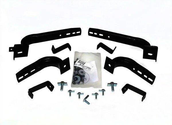 Big Country Mounting Brackets Widesider Side Steps 392865 fits 2013 Toyota RAV4 - Side View