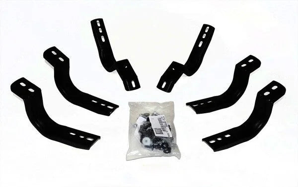 Big Country Mounting Brackets Widesider Side Steps 392895 fits 2007 Toyota Tundra - Side View