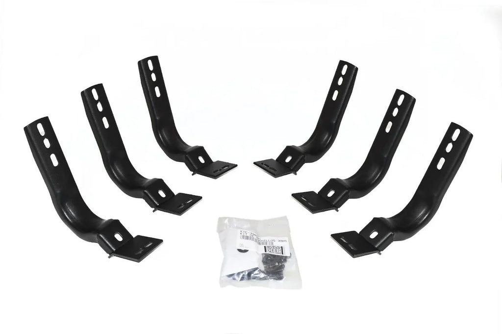 Big Country Mounting Brackets for Widesider Side Steps 390595 - Side View
