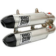 Load image into Gallery viewer, Big Gun 15-23 Polaris RZR XP 1000/RZR XP 4 1000 EXO Stainless Dual Slip On Exhaust