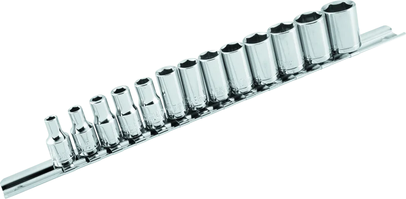 BikeMaster 13-pc 1/4in Drive Socket Set