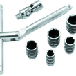 Load image into Gallery viewer, BikeMaster 1/4in Drive Compact Sliding and Folding T-Handle Set