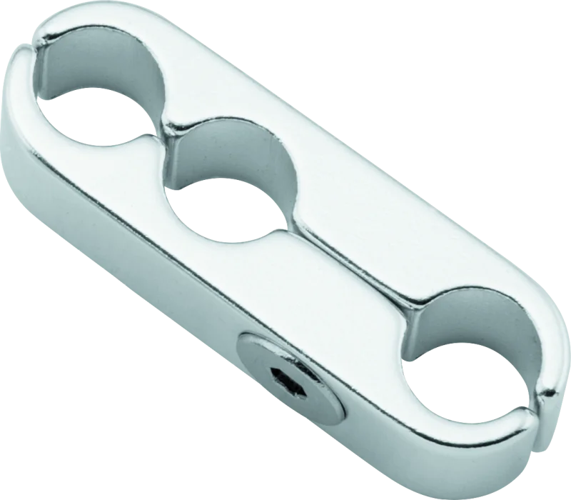 BikeMaster 3 Lines Cable Clamp - Black