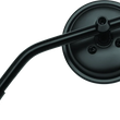 Load image into Gallery viewer, BikeMaster 3in Adjustable Round Mirror 10mm - Each - Black - Main Product View