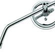Load image into Gallery viewer, BikeMaster 3in Adjustable Round Mirror 10mm - Each - Chrome - Main Product View