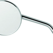 Load image into Gallery viewer, BikeMaster 3in Adjustable Round Mirror 10mm - Each - Chrome - Side View