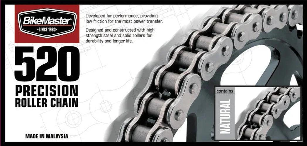 BikeMaster 520x82 Chain - Side View