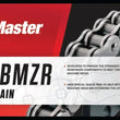 Load image into Gallery viewer, BikeMaster 525x120 BMZR Z-Ring Chain - Chrome/Chrome - Main Product View