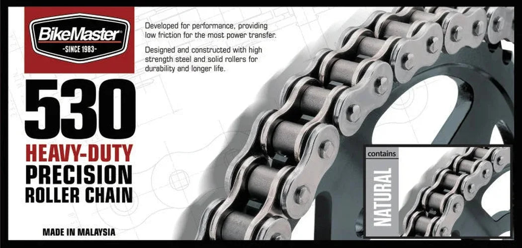 BikeMaster 530Hx100 Chain - Side View