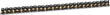 Load image into Gallery viewer, BikeMaster 530x120 BMOR O-Ring Chain - Black/Gold - Side View