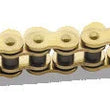 Load image into Gallery viewer, BikeMaster 530x120 BMOR O-Ring Chain - Gold/Gold - Side View