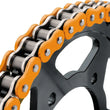 Load image into Gallery viewer, BikeMaster 530x120 BMXR O-Ring Chain - Orange