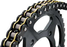 Load image into Gallery viewer, BikeMaster 530x130 BMOR O-Ring Chain - Black/Gold