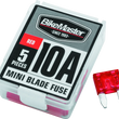 Load image into Gallery viewer, BikeMaster 5Piece 10A Replacement Mini Blade Fuse