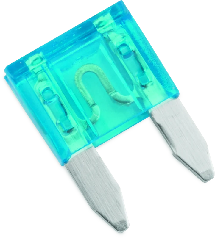 BikeMaster 5Piece 15A Replacement Mini Blade Fuse