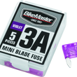 Load image into Gallery viewer, BikeMaster 5Piece 3A Replacement Mini Blade Fuse