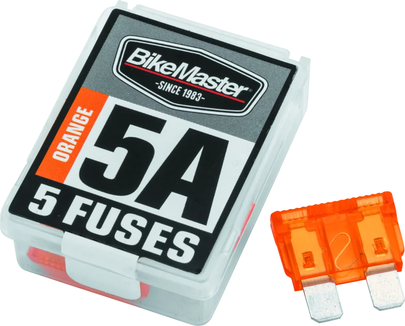 BikeMaster 5Piece 5A Replacement Fuse