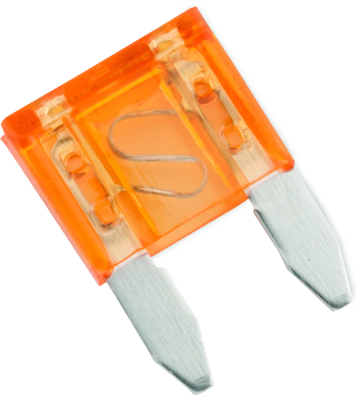 BikeMaster 5Piece 5A Replacement Mini Blade Fuse