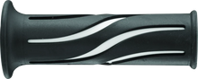 Load image into Gallery viewer, BikeMaster 7/8in Wave Grips - Black/White