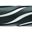 Load image into Gallery viewer, BikeMaster 7/8in Wave Grips - Black/White