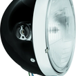 Load image into Gallery viewer, BikeMaster 7in Headlight Side Mount - Black - Main Product View