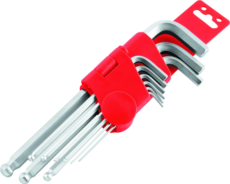 BikeMaster 9-pc Ball End Short Wrench Set - Metric
