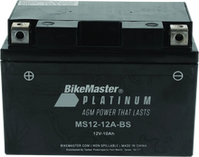 Load image into Gallery viewer, BikeMaster AGM Battery - MS12-12A-BS