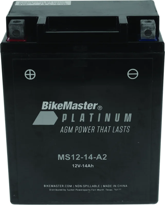 BikeMaster AGM Battery - MS12-14-A2