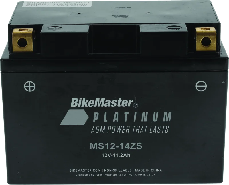 BikeMaster AGM Battery - MS12-14ZS