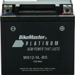 Load image into Gallery viewer, BikeMaster AGM Battery - MS12-5L-BS
