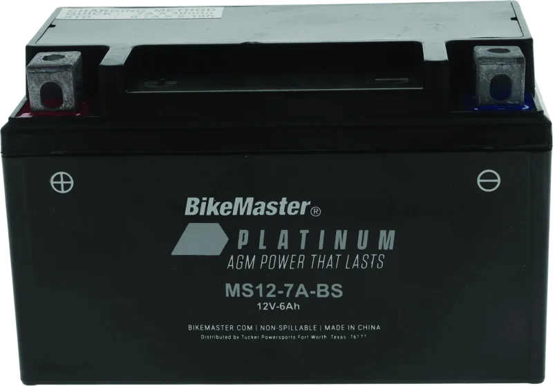 BikeMaster AGM Battery - MS12-7A-BS