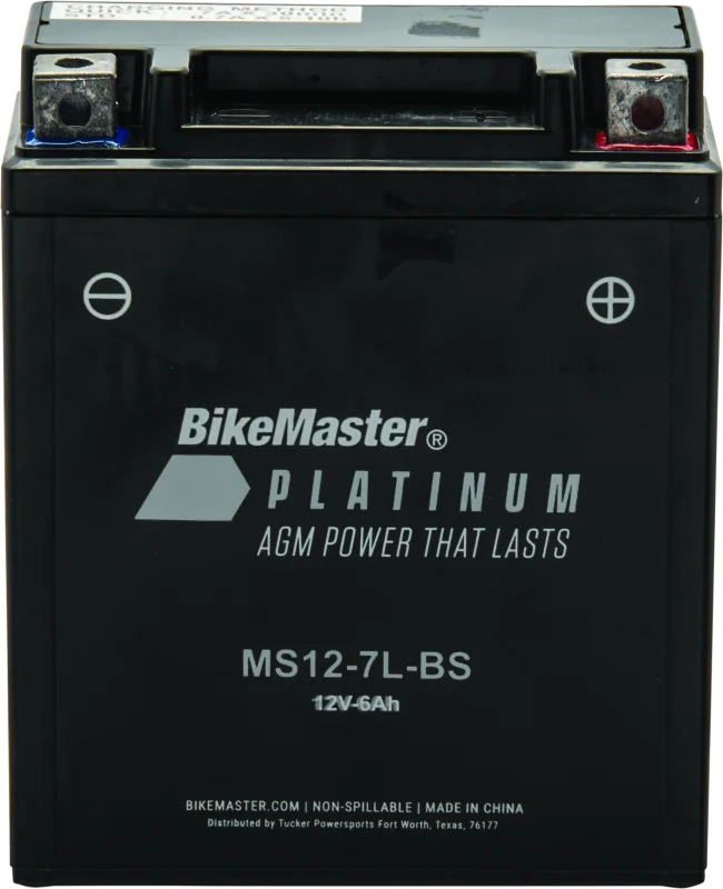 BikeMaster AGM Battery - MS12-7L-BS